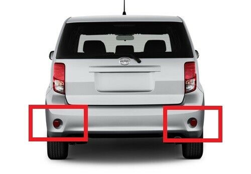 2x Smoked Lens Bumper Reflector LED Tail Brake Light For Toyota Sienna SE and Limited Edition only /Corolla/ iQ