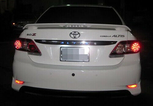 2x Red Len LED Bumper Brake Light Lamps For 2011 2012 2013 Toyota Corolla