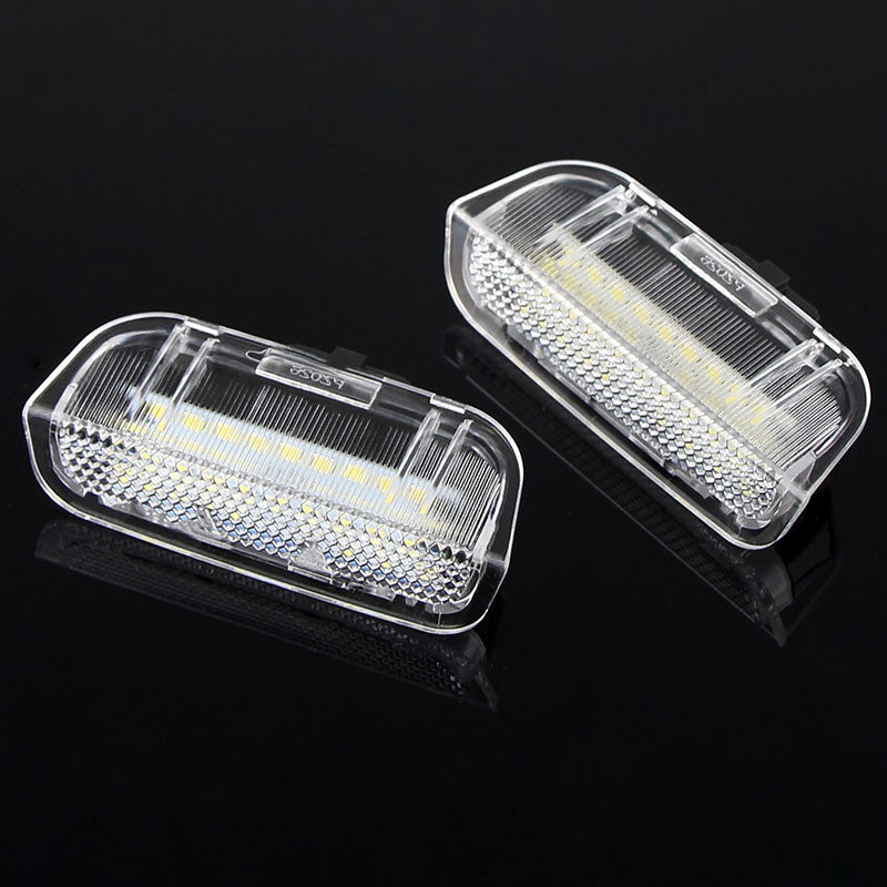 2x White 18-SMD LED Side Door Courtesy Lights For 2011-2018 Porsche Cayenne 92A