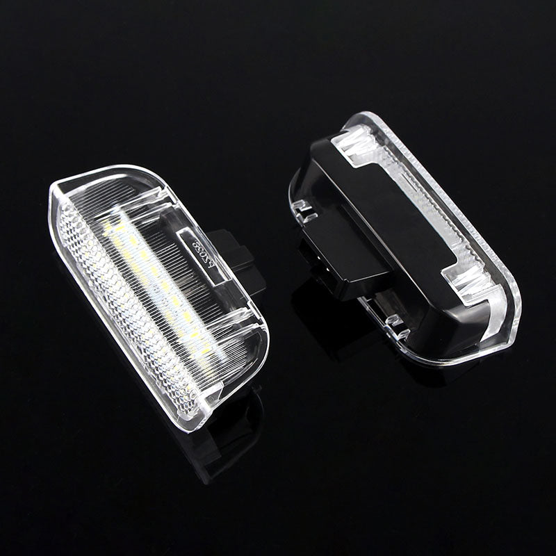2x White 18-SMD LED Side Door Courtesy Lights For 2011-2018 Porsche Cayenne 92A