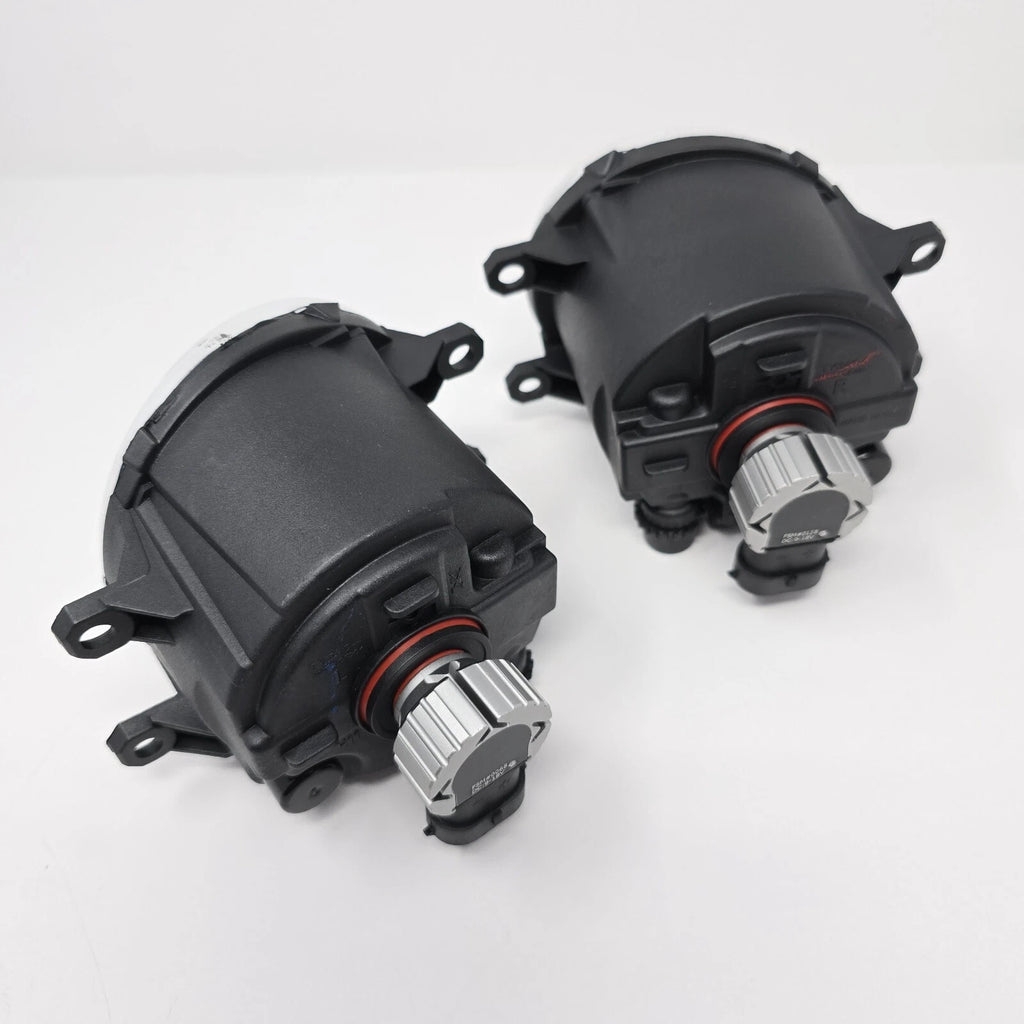 LED Fog Lights for 2011-2017 Toyota Sienna SE Xenon White (OE Style Clear Lens with Chrome Bezels, Wires, Switch) OEM#81210-08020 / 81220-08020, TO1038150 / TO1039150