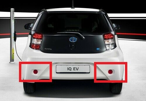 2x Clear Lens LED Bumper Reflector Tail Brake Stop Light For Corolla Scion xB iQ OEM#TO2830104C,8191002040   8191002040 81910-02040 TO2830104