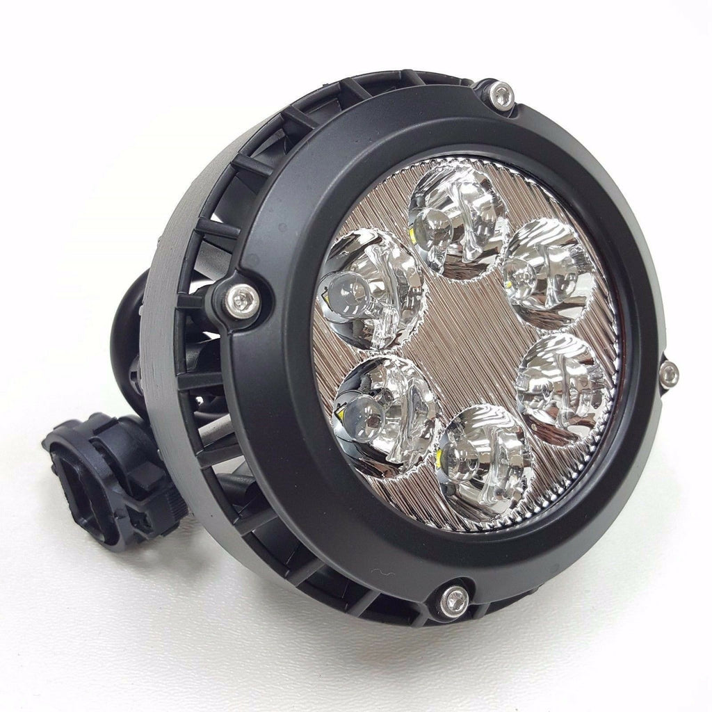 For 2007-2010 Ford Escape Clear Lens LED Fog Driving Lights Lamps Pair（Models built through 12/02/09 Only ）OEM#GM2590104 / 15839896