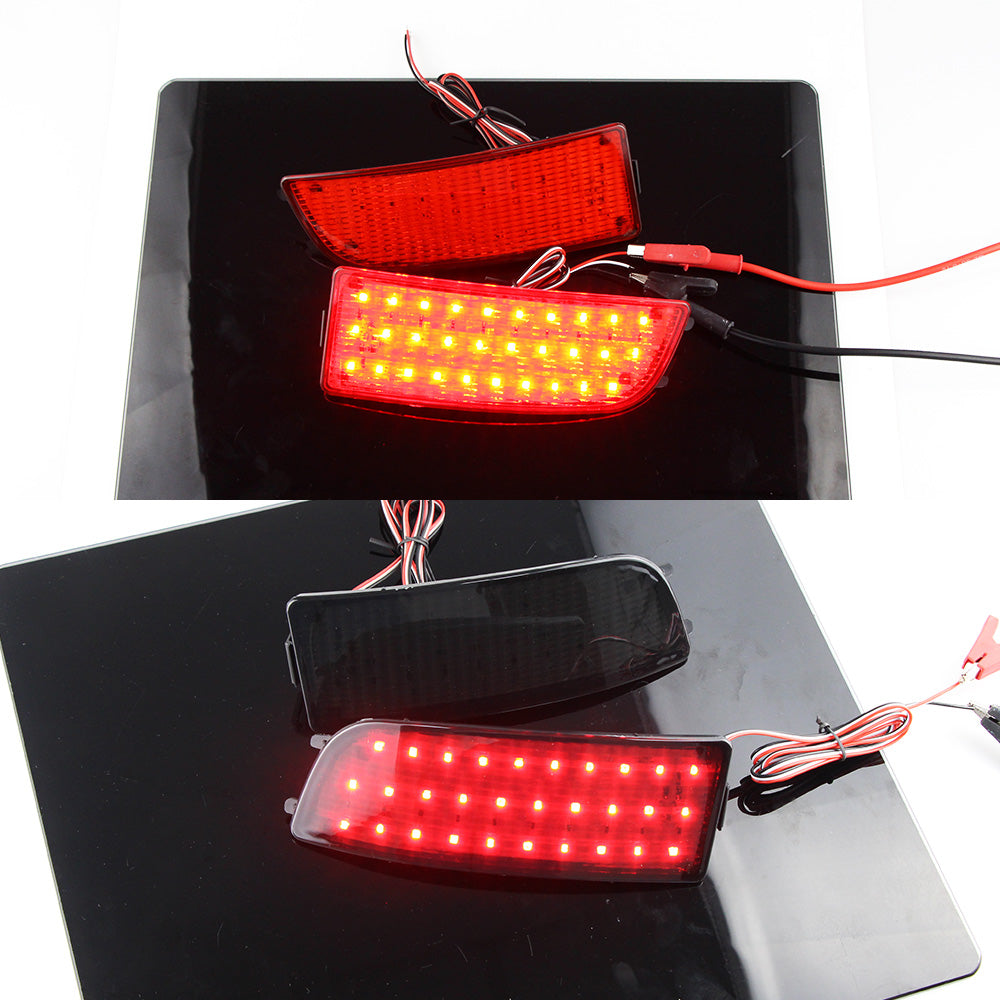 For 2007-2018 Mercedes Sprinter W906 Red Lens LED Rear Bumper Stop Brake Lights OEM#2E0945105A 2E0945105 68012886AA 68012887AA , A9068260140 A9068260040 9068260140 9068260040