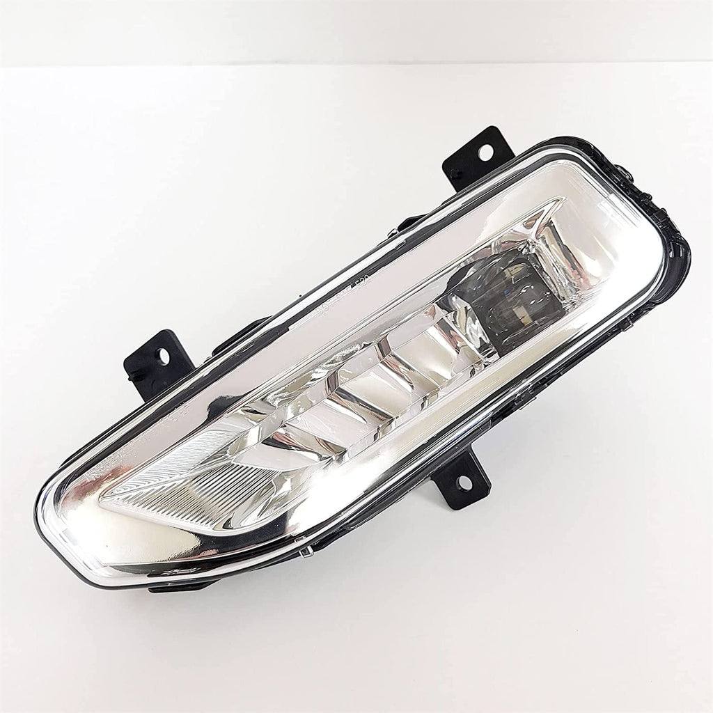 Clear Lens LED Fog Lights Kit For 2018-2021 Nissan Leaf with Wires Switch Relay 6000K White OEM#261558995A, 261508995A/NI2592139, NI2593139