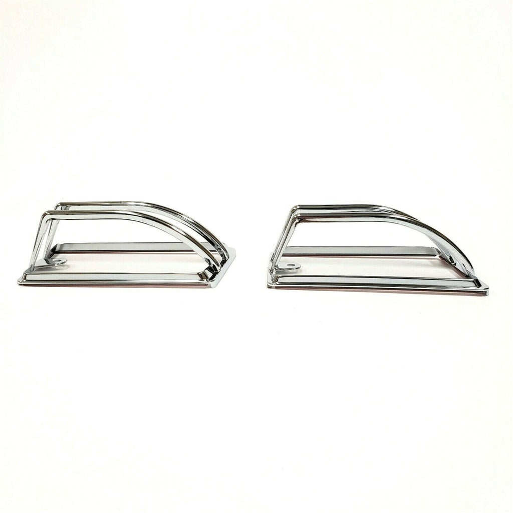 4PCS Chrome Roof Cab Marker Light Trim Cover For 2003-2009 HUMMER H2 SUV SUT