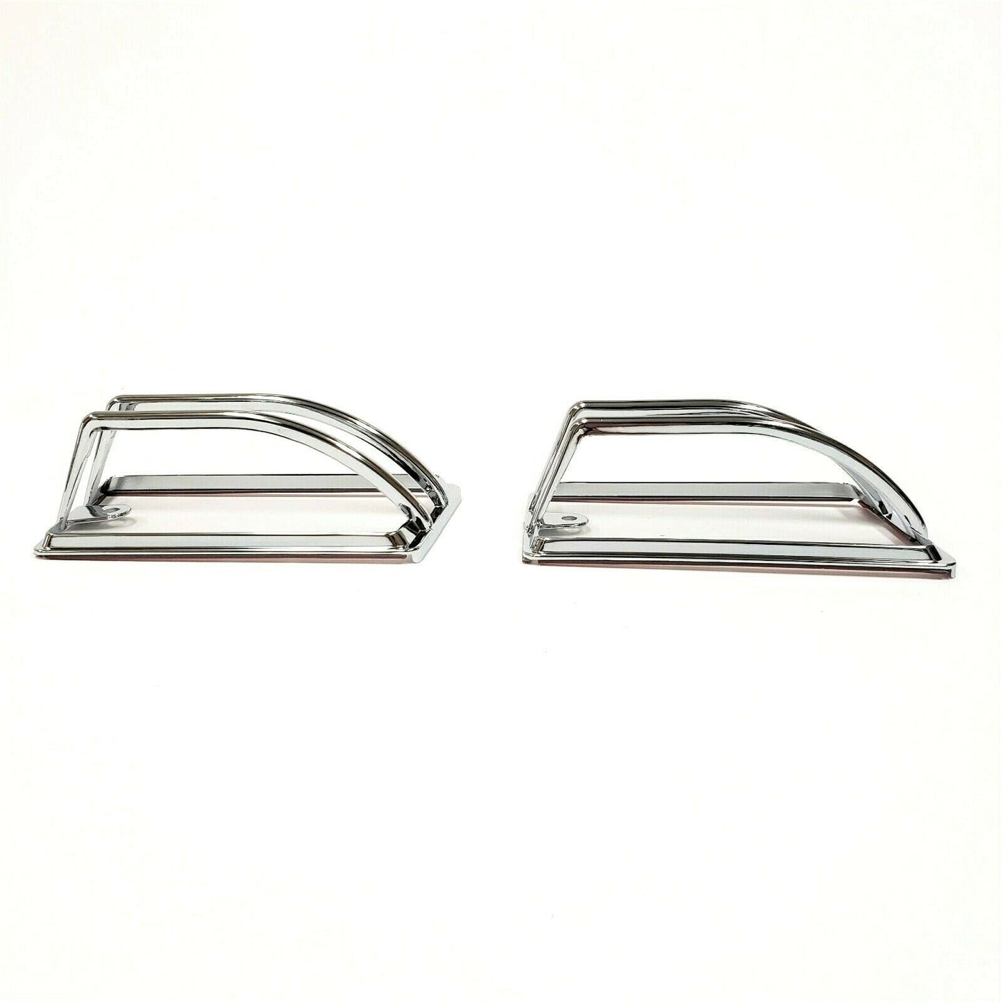 4PCS Chrome Roof Cab Marker Light Trim Cover For 2003-2009 HUMMER H2 SUV SUT