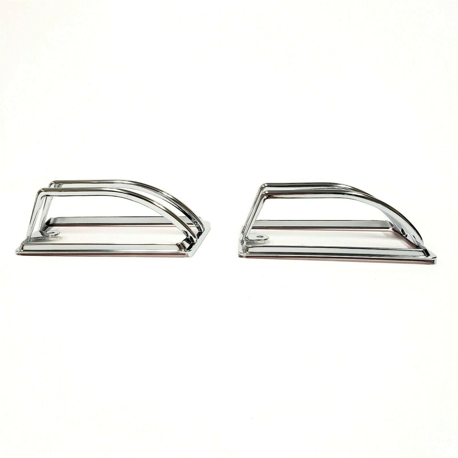 4PCS Chrome Roof Cab Marker Light Trim Cover For 2003-2009 HUMMER H2 SUV SUT