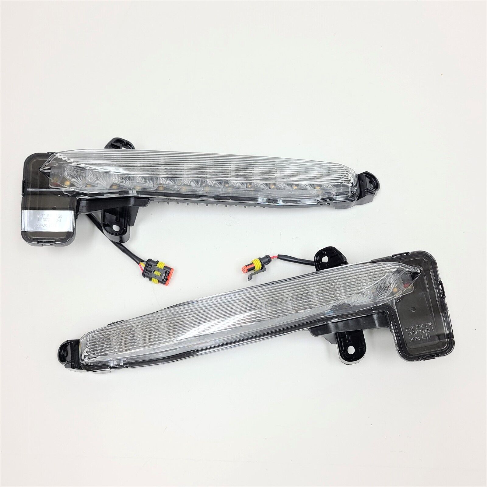 Clear Lens LED Fog Accent Lights Kit For 2020 2021 2022 Toyota Corolla SE XSE Sequential DRL Signal Bezel Switchback Amber Whites OEM#812B012010, 812A012010,TO2562105,TO2563105,81481-02A30, 81482-02A20TO1039237, TO1038237