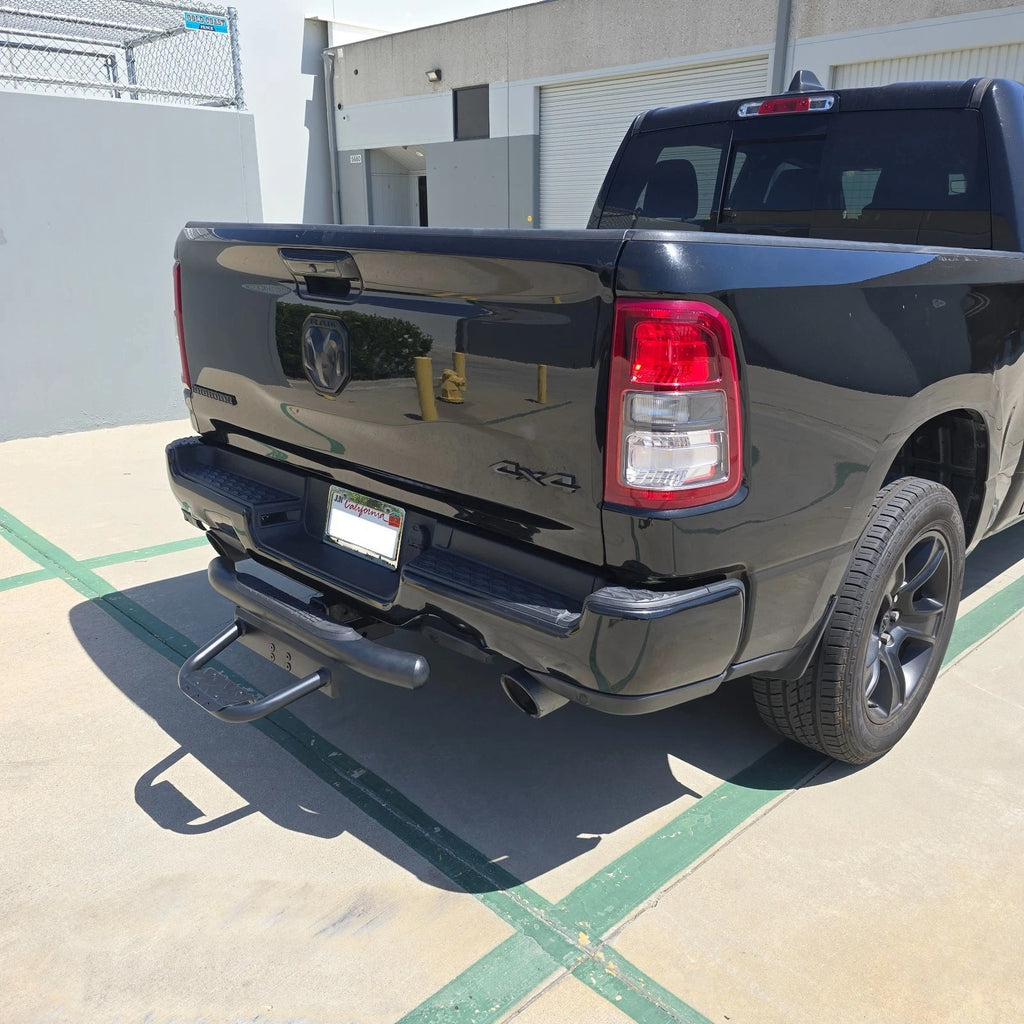 For 2" Receiver Heavy Duty Steel Tow Hitch Drop Step Bar Black Extend Extendable