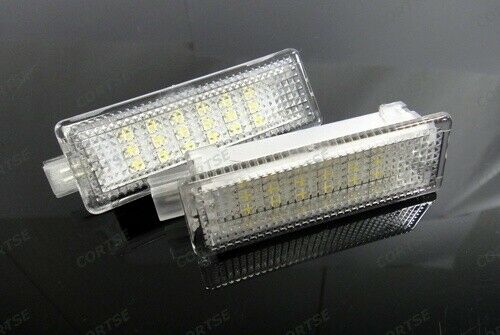For BMW 1 3 5 7 Series X3 X5 X6 2x White 6000K LED Step Courtesy Door Lights