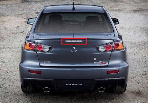 LED Red Lens 3RD Brake Stop Tail Light Lamp For 2008 - 2017 Mitsubishi Lancer Evolution X