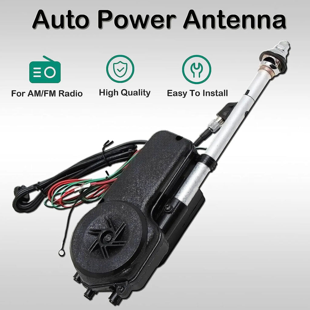For 1973-1996 Buick Century Wagon/1973-1984 Buick Electra Power Antenna Aerial AM FM Radio Mast Cable Kit