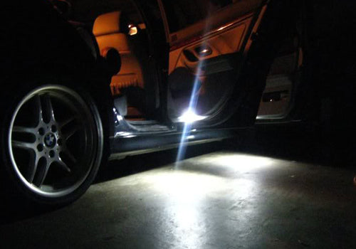 2x White 18-SMD LED Side Door Courtesy Lights For 2011-2018 Porsche Cayenne 92A