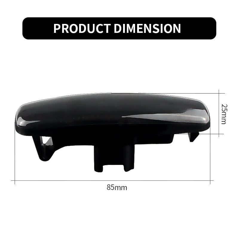 2x Smoke Lens LED Side Marker Lights For Nissan Pathfinder/Infiniti M35 M45 G35 OEM#26160-JK00B, 26160-JK00A, 26160JK00A,26160JK00B,IN2550110