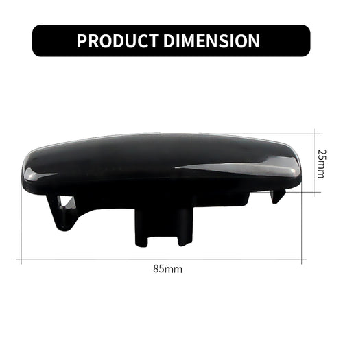 2x Smoke Lens LED Side Marker Lights For Nissan Pathfinder/Infiniti M35 M45 G35 OEM#26160-JK00B, 26160-JK00A, 26160JK00A,26160JK00B,IN2550110