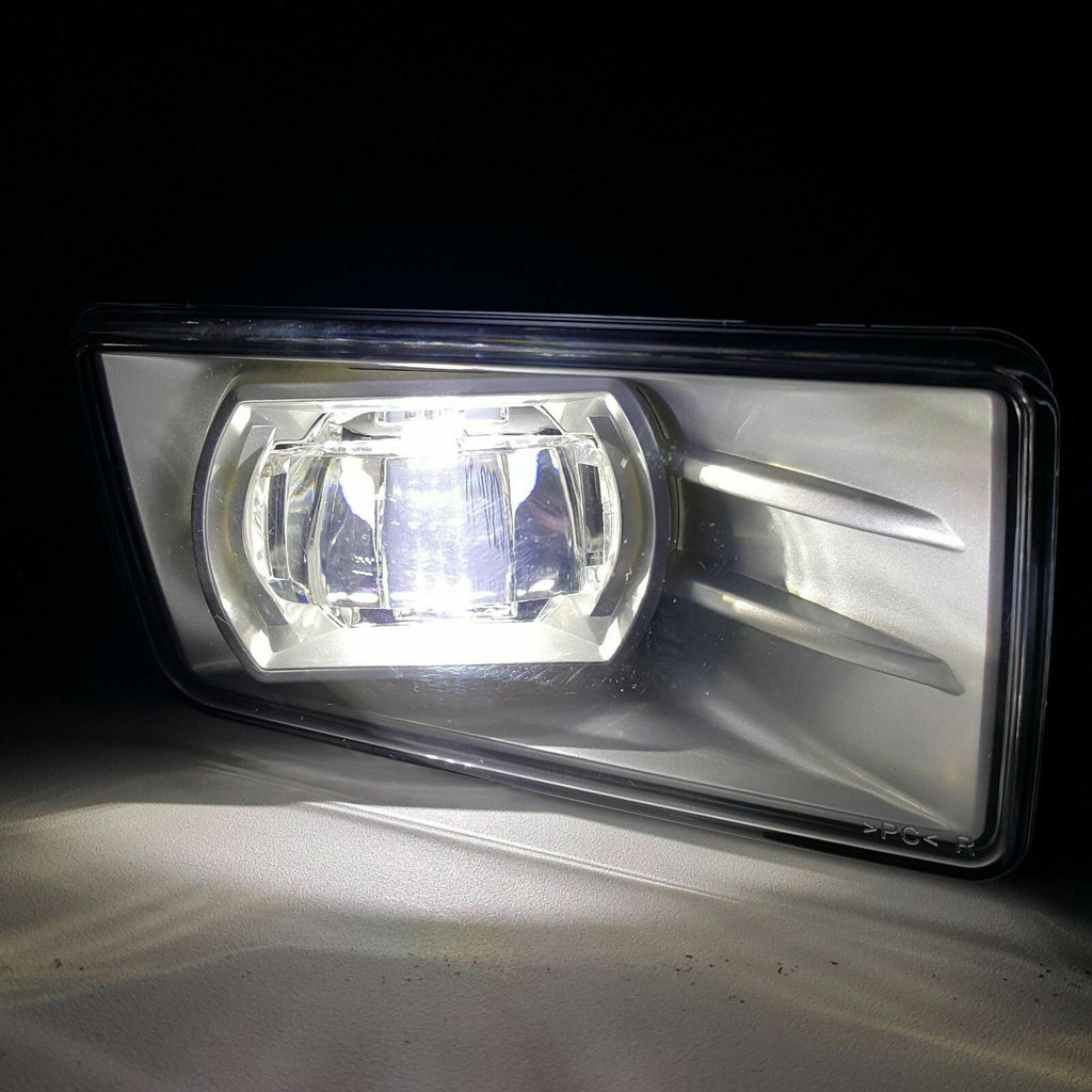 Built-in LED For 2007-2015 Chevrolet Silverado 1500  Front Bumper Clear Fog Driving Lights Set OEM# 22872763 / 22872762 /GM2593160 / GM2592160