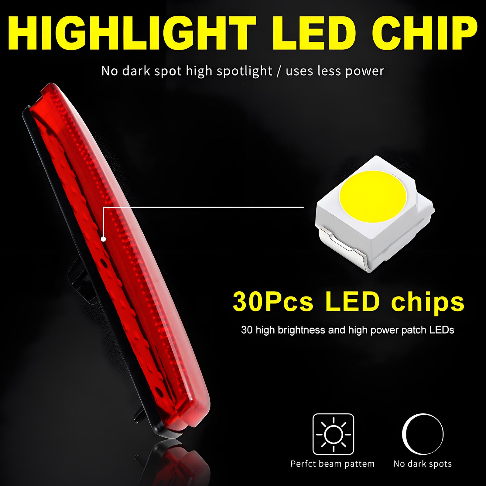 For 2008-2017 Mitsubishi Lancer EVO 2x Red Lens LED Bumper Reflect Brake Light Lamps