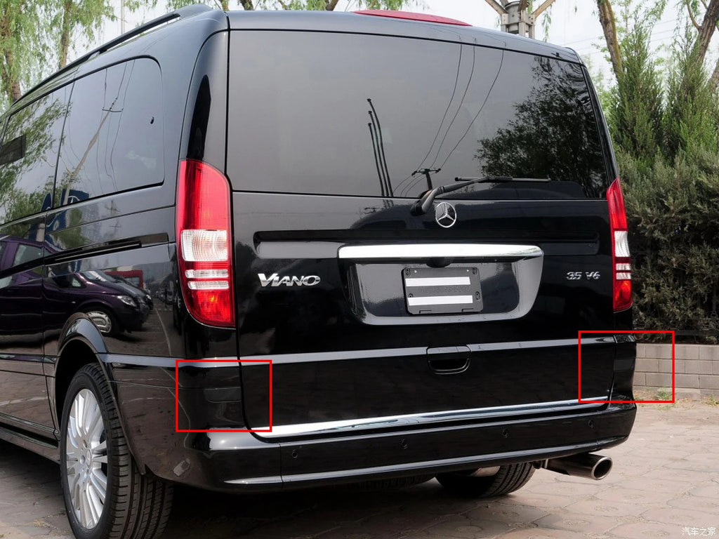 For Mercedes-Benz Viano/Vito W639 Smoke LED Rear Bumper Reflector Brake Lights OEM#A6398260040 A6398260140  A6398260440, A6398260540