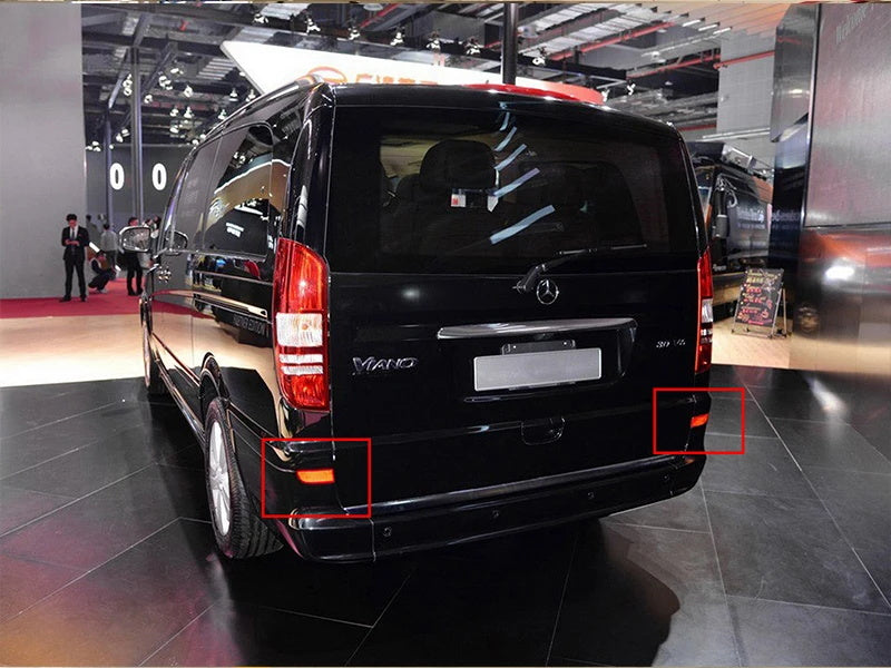 For Mercedes-Benz Viano/Vito W639 Smoke LED Rear Bumper Reflector Brake Lights OEM#A6398260040 A6398260140  A6398260440, A6398260540