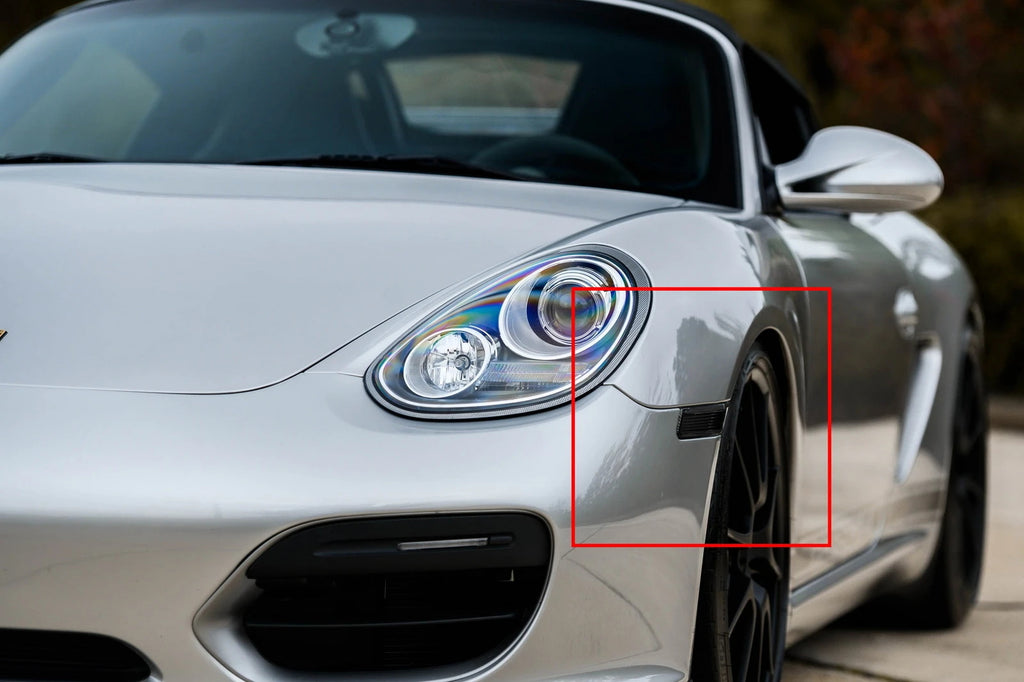 Smoke Lens Amber LED Side Marker Signal Lights For Porsche Boxster/Carrera 911/Cayman  OEM# 98763103302 98763103402 99763103802