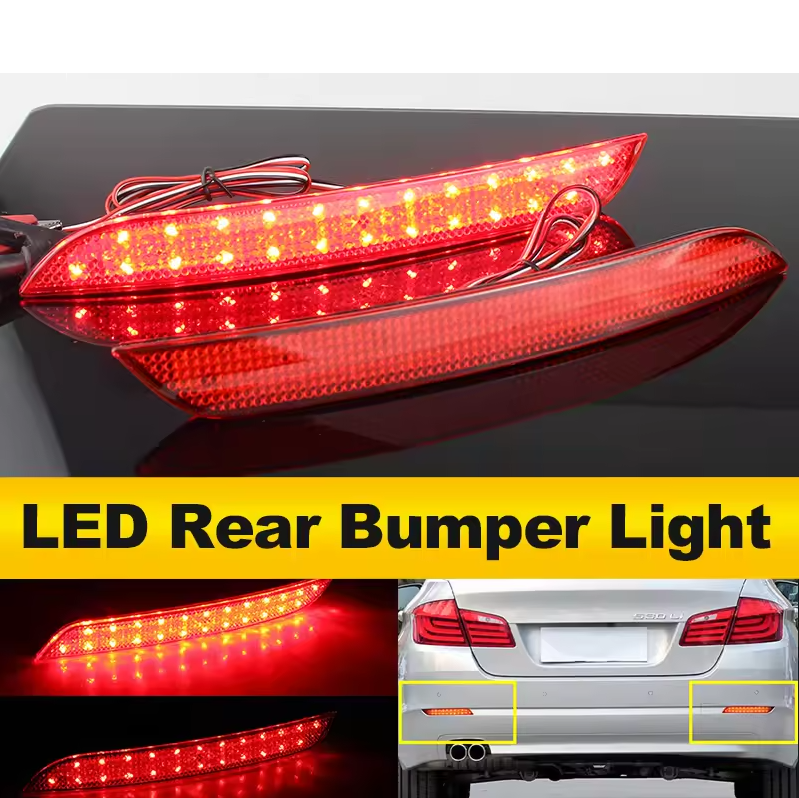 For 2009-2013 BMW 520d 520i 525d 523i 530d 530i 535d Sedan SMD LED Rear Bumper Stop Brake Light Lamp