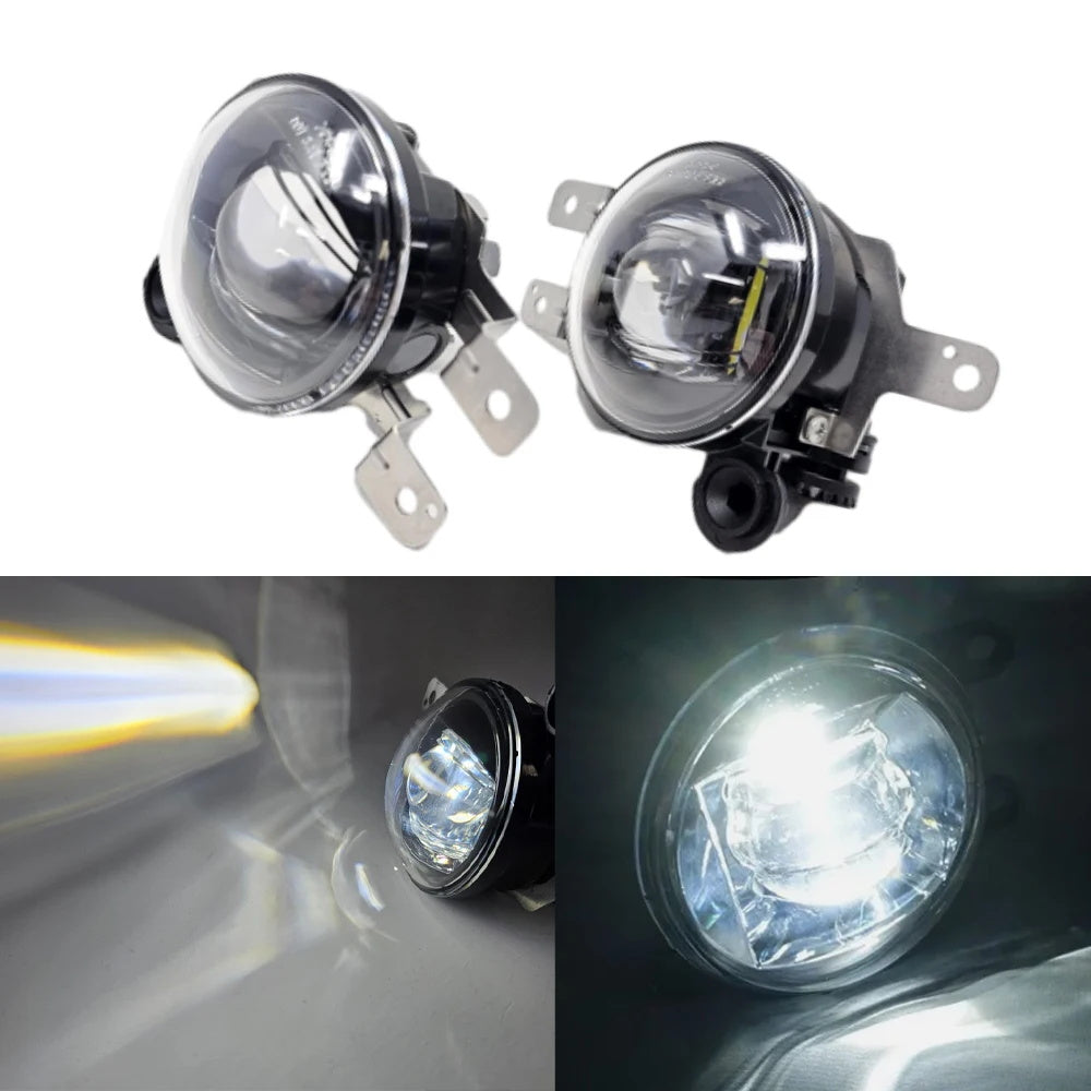 Clear Lens LED Fog Lights Kit For 2023 2024 2025 Honda CR-V CRV with Switch Wire Bezel 6000K White Accessories Assembly Upgrade