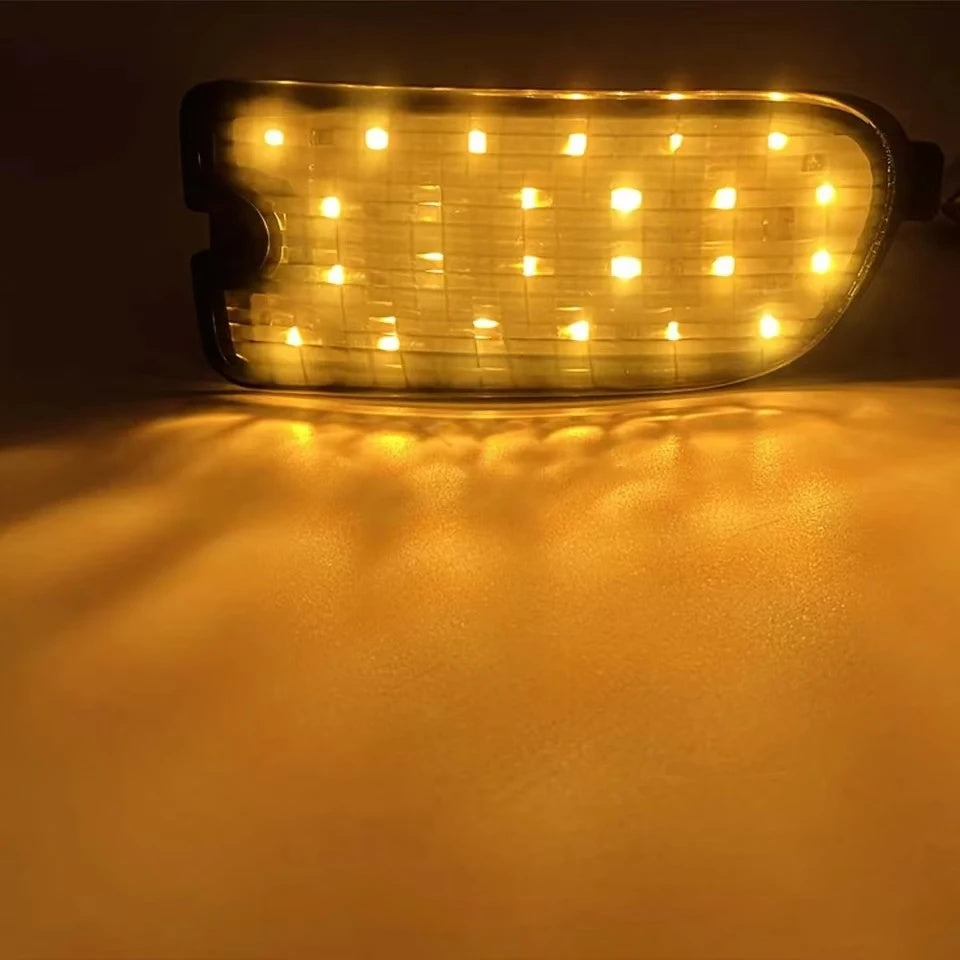 Smoke Len LED Front Bumper Turn Signal Lights For Subaru Impreza 2.5RS 1999-2001 OEM#SU2530104  SU2531104