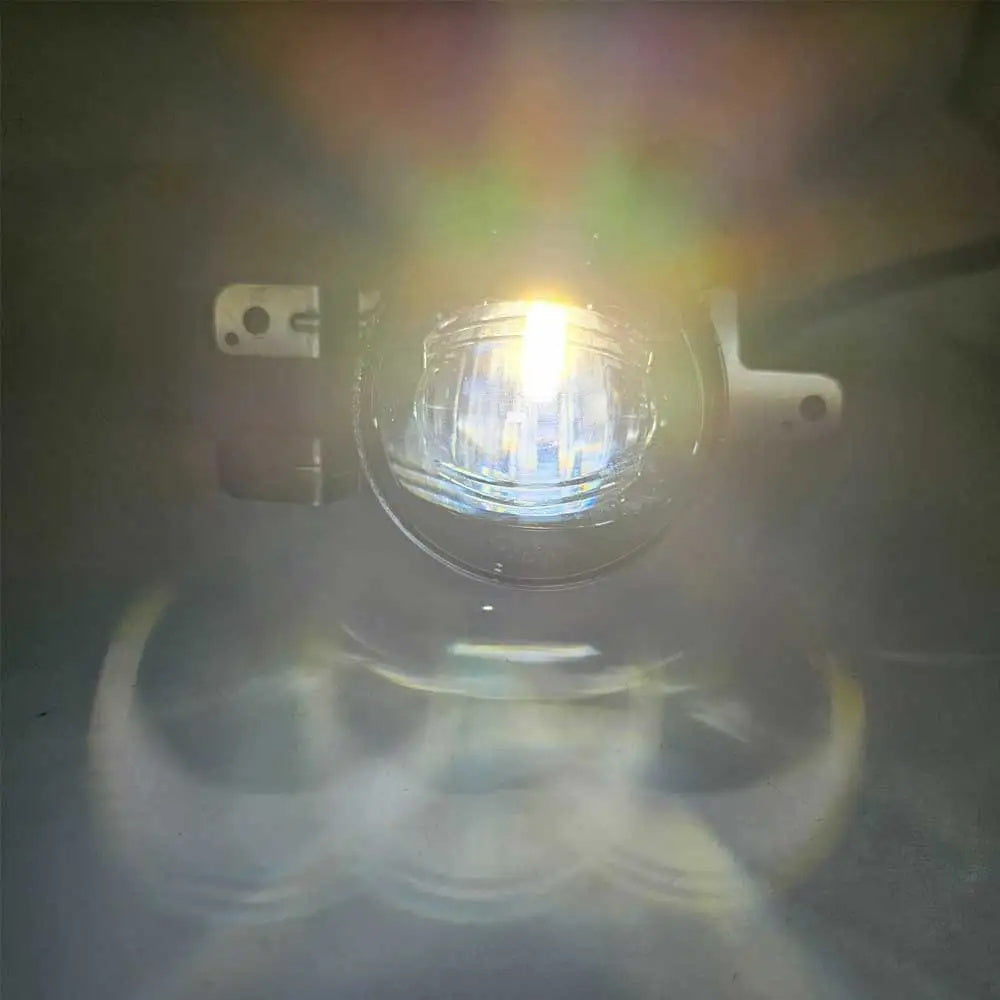 Clear Lens LED Fog Lights Kit For 2023 2024 2025 Honda CR-V CRV with Switch Wire Bezel 6000K White Accessories Assembly Upgrade