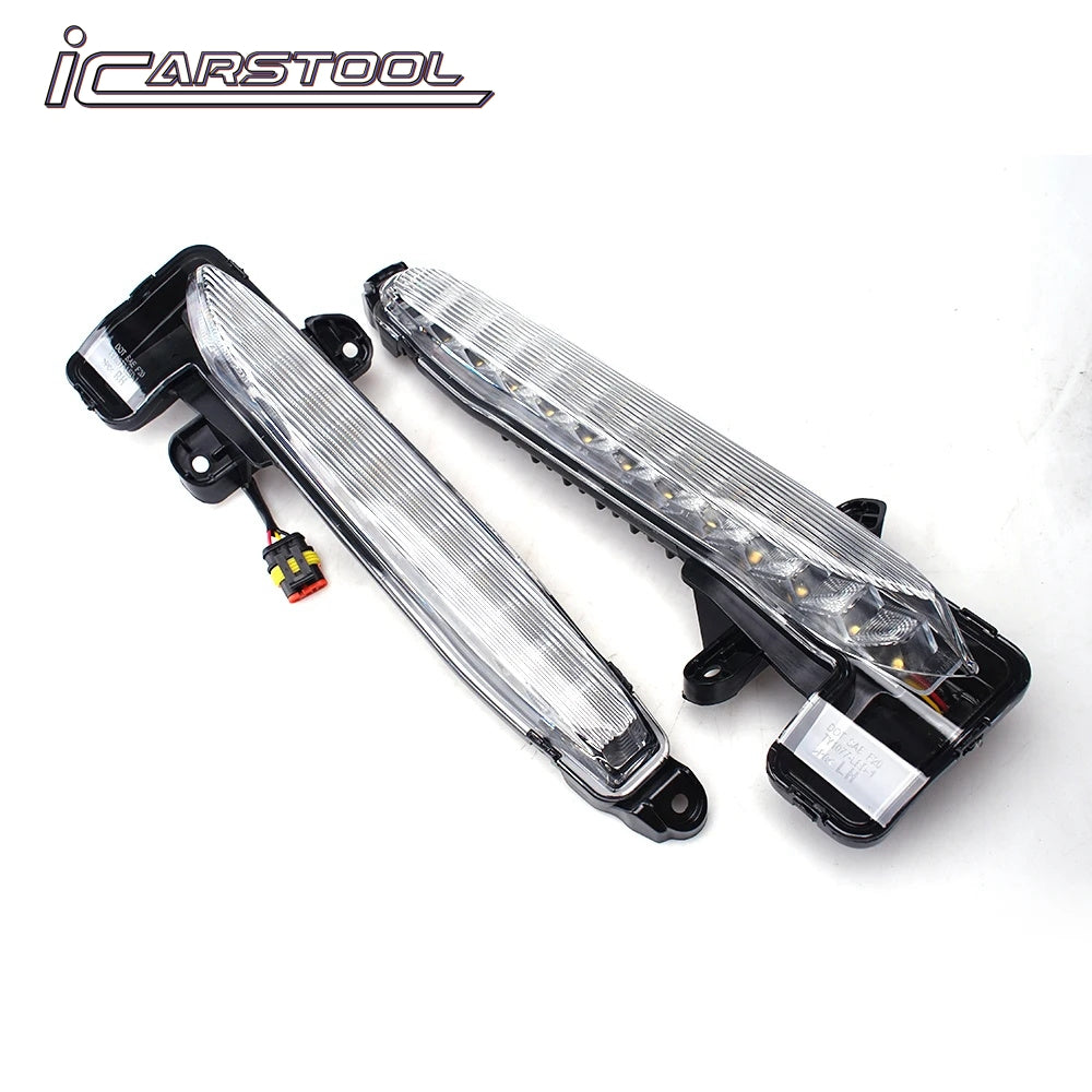Clear Lens LED Fog Accent Lights Kit For 2020 2021 2022 Toyota Corolla SE XSE Sequential DRL Signal Bezel Switchback Amber Whites OEM#812B012010, 812A012010,TO2562105,TO2563105,81481-02A30, 81482-02A20TO1039237, TO1038237