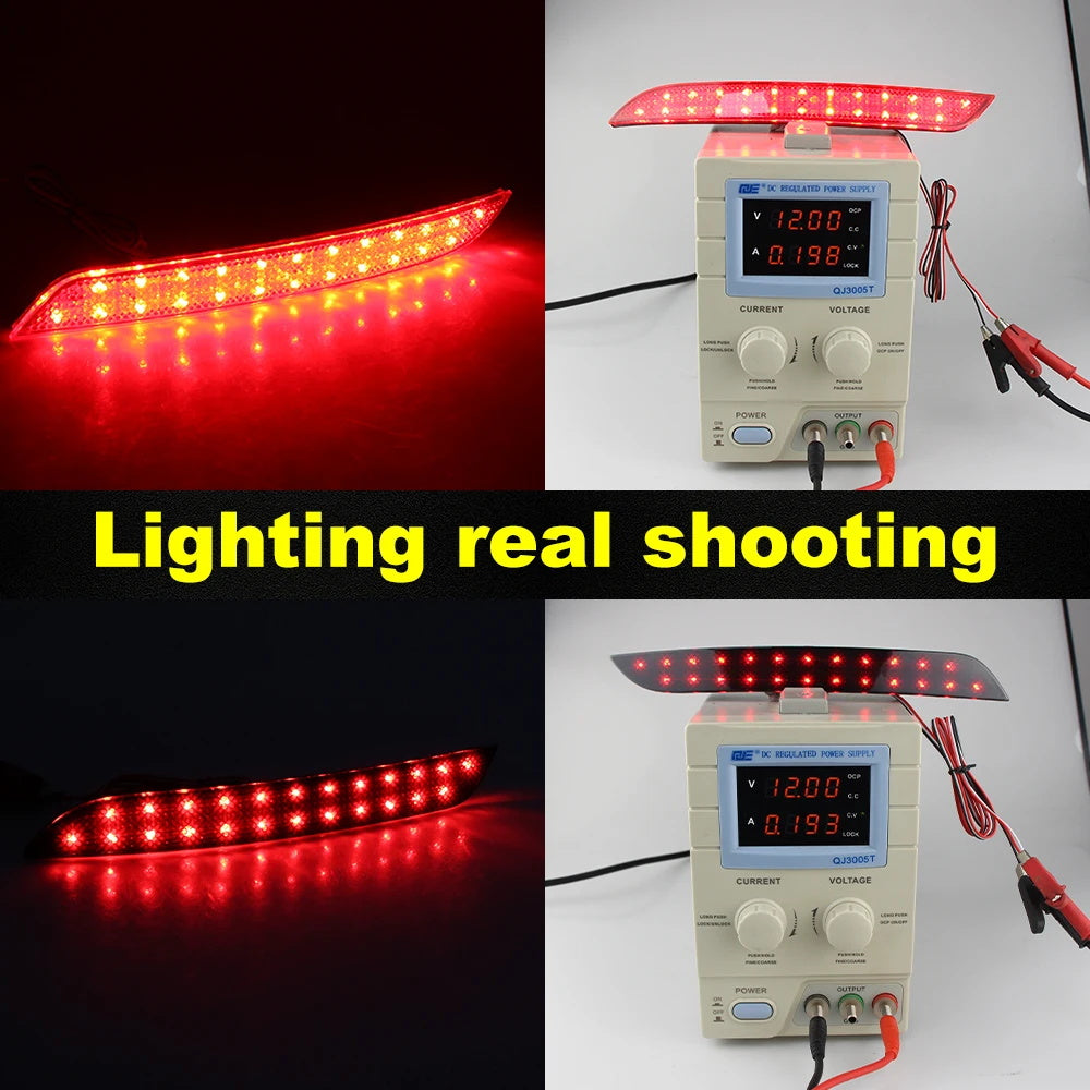 For 2009-2013 BMW 528i 535i 550i Sedan SMD LED Rear Bumper Stop Brake Light Lamp