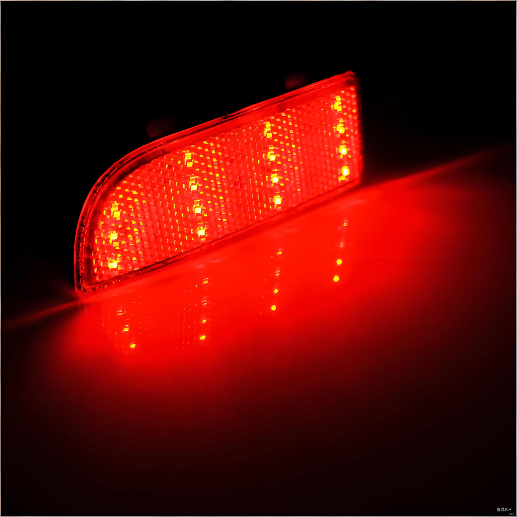 Red Lens LED Rear Bumper Reflector Brake Lights For Mercedes-Benz Viano/Vito W639 OEM#A6398260040, A6398260140, A6398260440, A6398260540