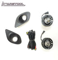 For 2015-2021 Dodge Charger  (With Hood Scoop Models Only) w/Bezel Wires LED Fog Lights Kit