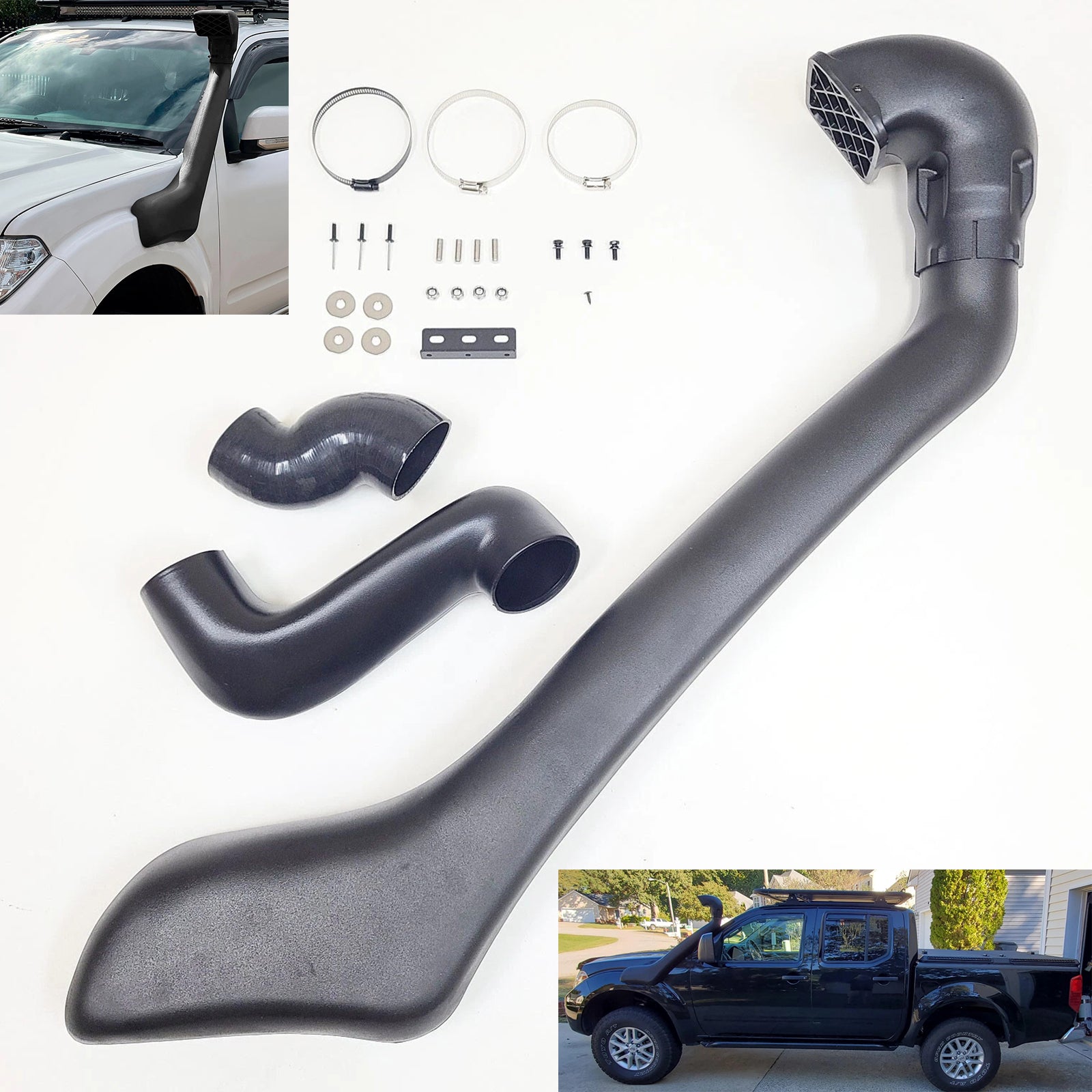 Snorkel Kit For 2005-2011 Nissan Pathfinder  4.0L V6 Gas Engine 2005-2020 Nissan Frontier 4.0L V6 Gas Engine R51 D40 Cold Intake