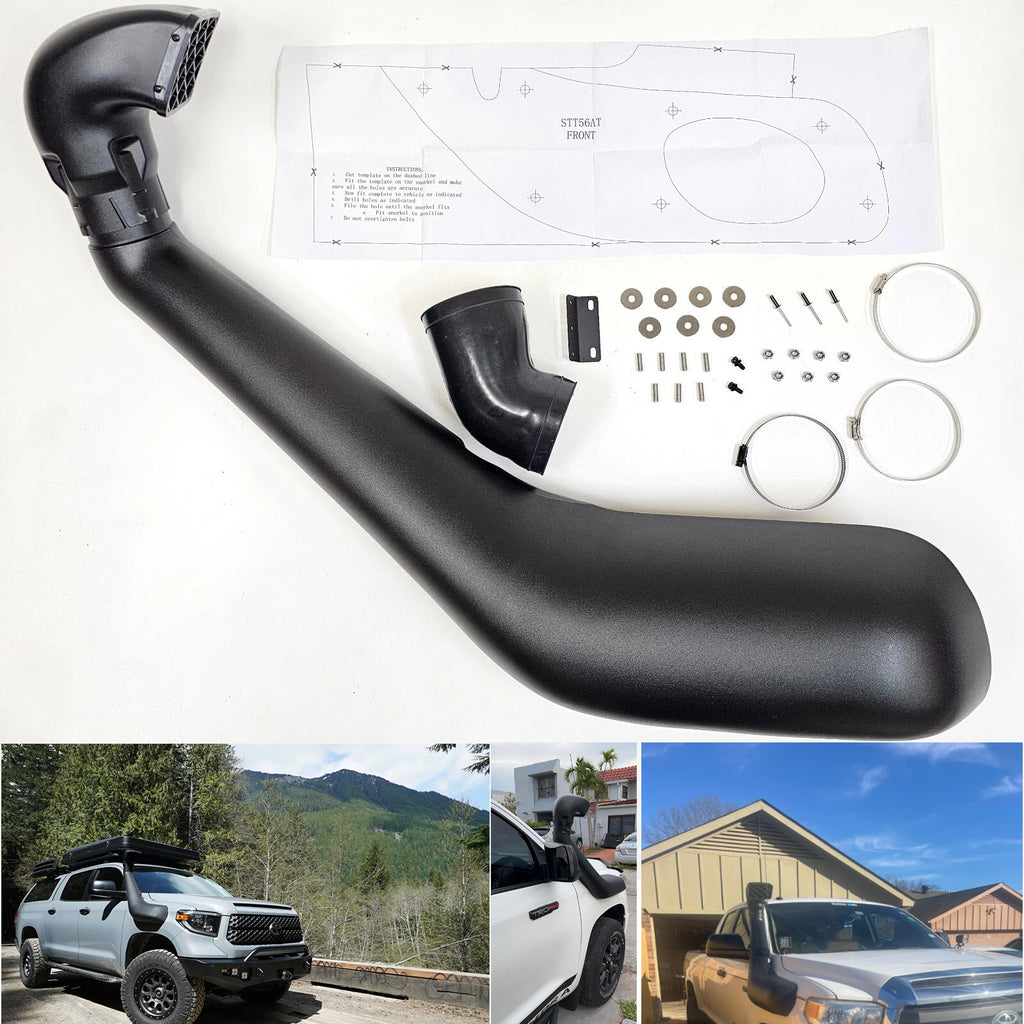 Air Intake Snorkel Kit For 2014-2021 Toyota Tundra Rolling Head V8 Offroad 4x4