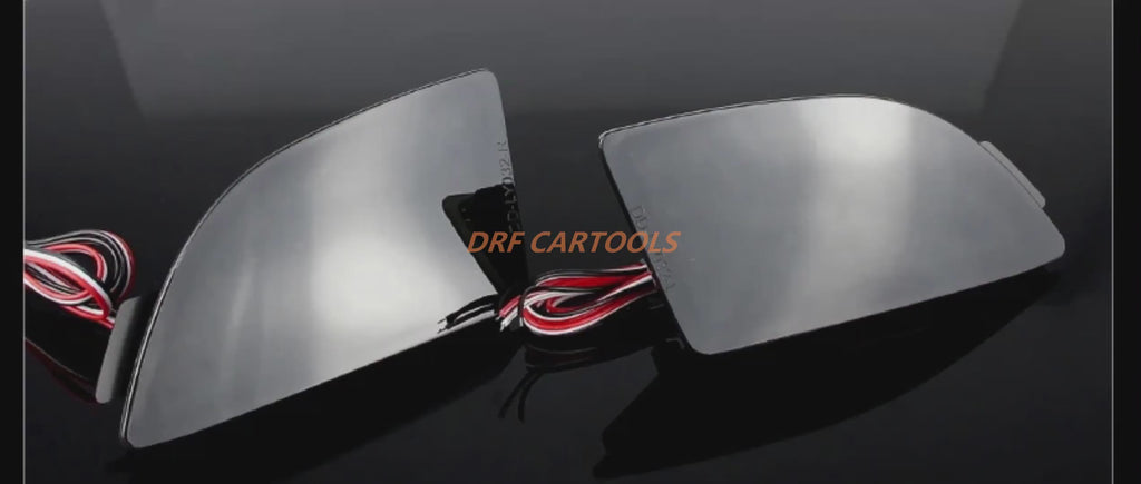 LED Rear Bumper Turn Signal Stop Brake Lights For 2014-2018 Mazda 3 Hatchback