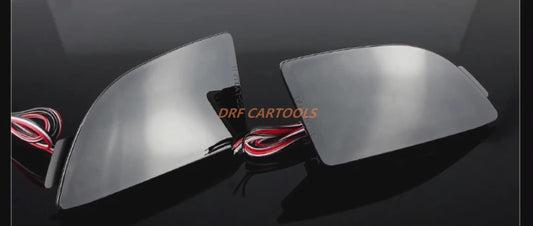 LED Rear Bumper Turn Signal Stop Brake Lights For 2014-2018 Mazda 3 Hatchback