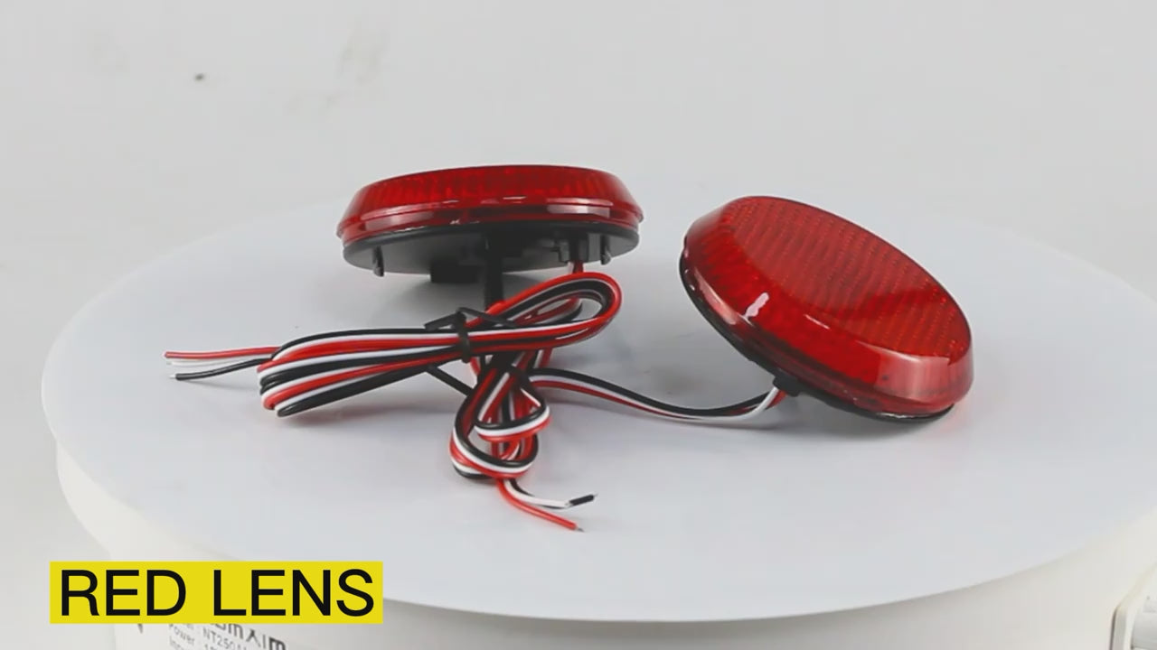 2x Smoked Lens Bumper Reflector LED Tail Brake Light For Toyota Sienna SE and Limited Edition only /Corolla/ iQ