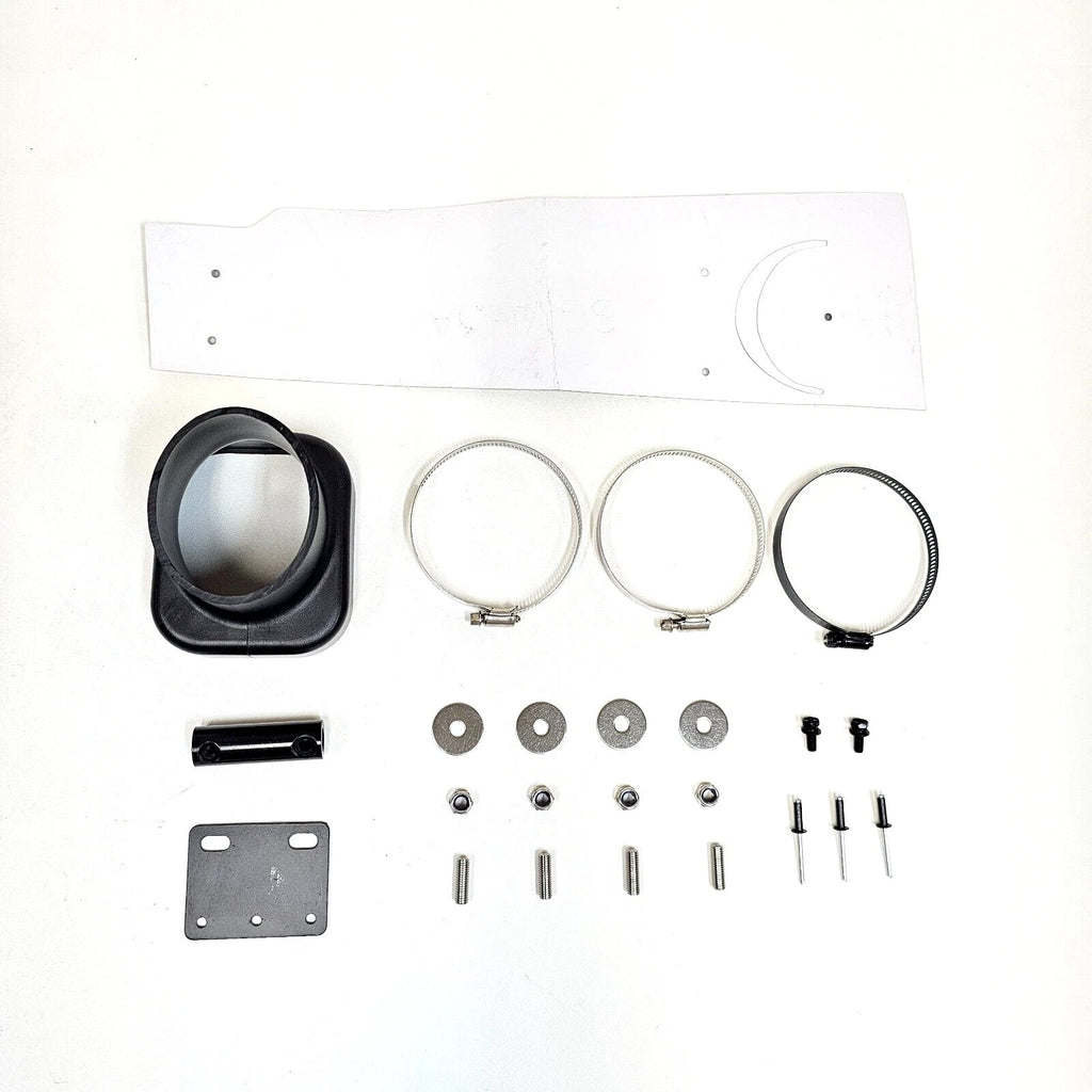 Air Snorkel Kit For 2006-2010 Hummer H3 H3T Rolling Head 3.7L I5 5.3L V8 Offroad