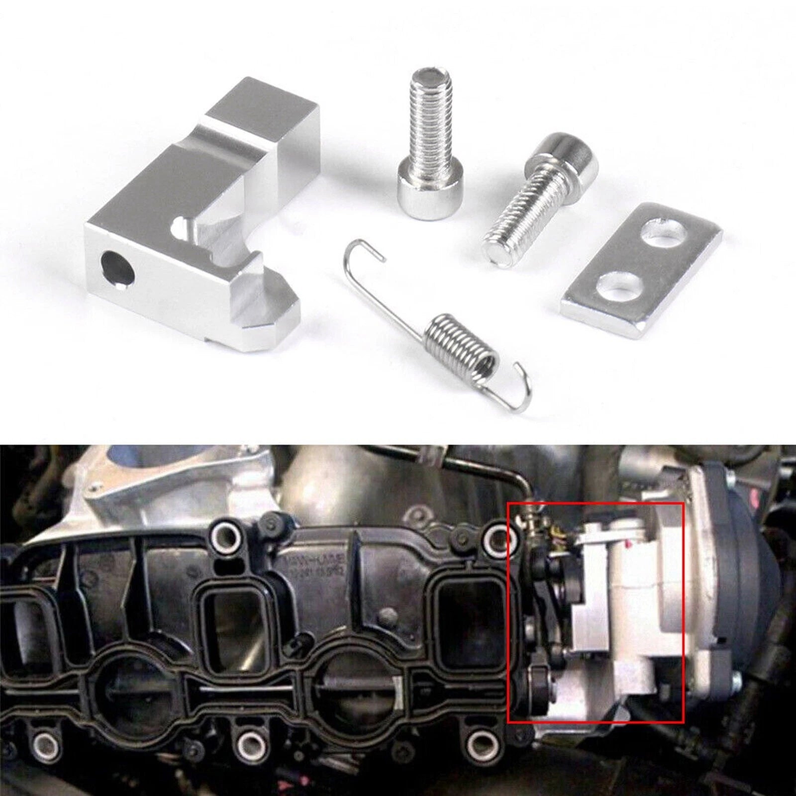 P2015 Code Repair Bracket For Common Rail TDI with Aluminum Manifold 2009-2014