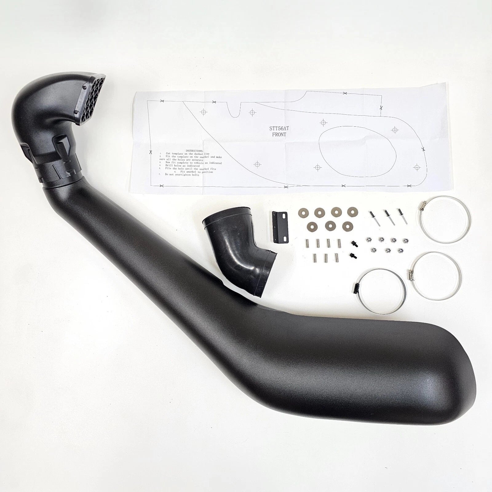 Air Intake Snorkel Kit For 2014-2021 Toyota Tundra Rolling Head 4.6L 5.7L V8 Offroad 4x4