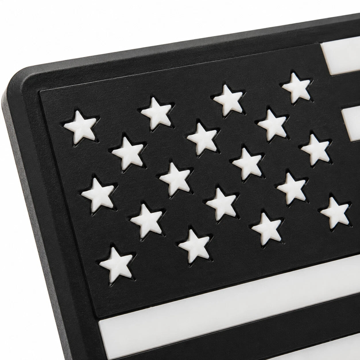 Tow Hitch Brake Sequential Signal Light Cover American Flag Design for 2" Receiver