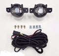 For 2004-2016 Nissan Sentra 2DR Front Bumper Clear Fog Light LED DRL with Wire Switch（2004-2012 Sentra will not fit the SE-R trim） OEM#261509B91D / 261559B91D, NI2593122 / NI2592122