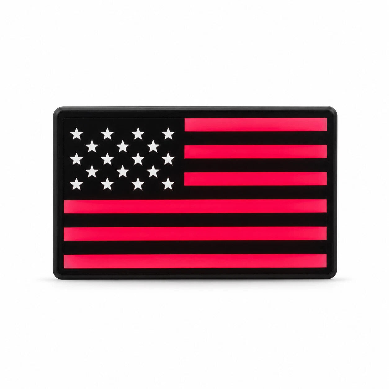 Tow Hitch Brake Sequential Signal Light Cover American Flag Design for 2" Receiver