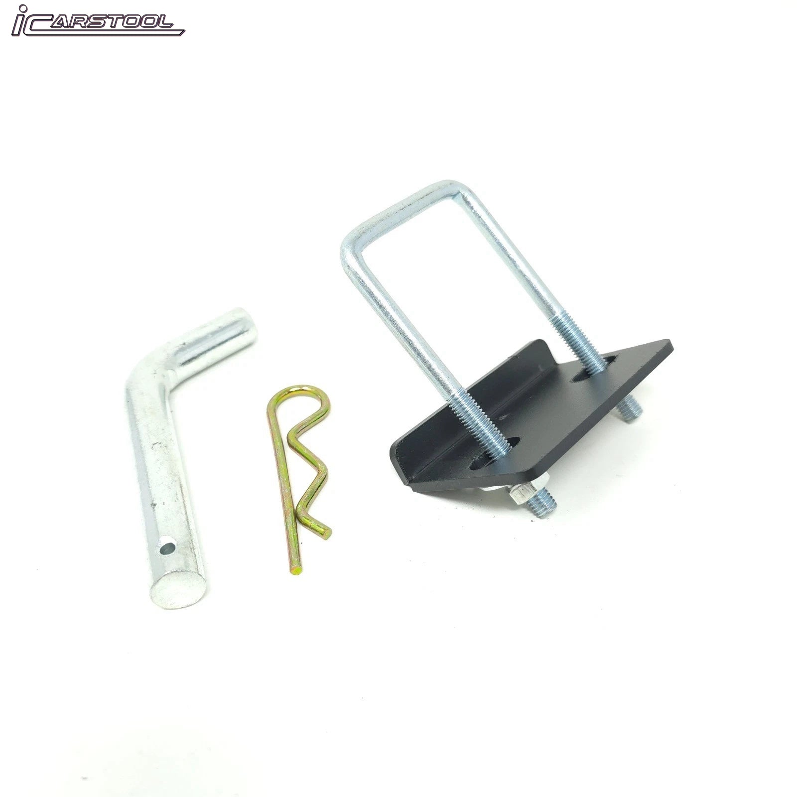 For 2" Receiver Truck Heavy Duty Steel Tow Hitch Step Bar Guard 18" Black Slant ﻿
