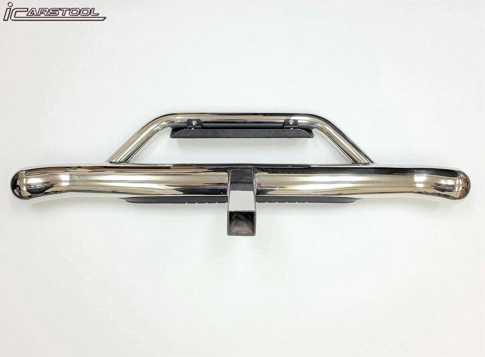 2" Receiver Truck Heavy Duty Steel Tow Hitch Step Bar Guard Drop Step Chrome New