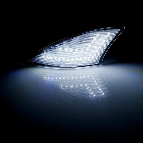 Clear Lens LED Bumper Reflector Tail Brake Light For 14+ Lexus IS 250 300h XE30 IS350 IS-F OEM#81910-53050, 81920-53050 ﻿