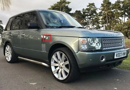 For 2003-2012 Range Rover L322 2 Smoke Lens Amber LED Turn Signal Side Marker Lights